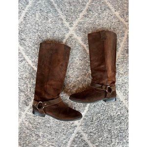 Harness Riding Boots - Size 8 - Leather/Rawhide/Suede - Dolce Vita Marko
